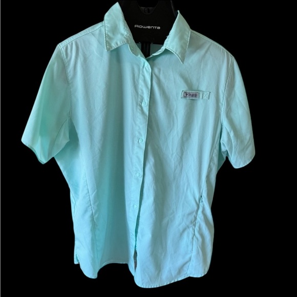 Columbia Other - Columbia PSG Performance Fishing Gear Men's Blue SS Omni-Shade UPF 50 Sz XL